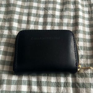 PORTLAND LEATHER Black Wallet